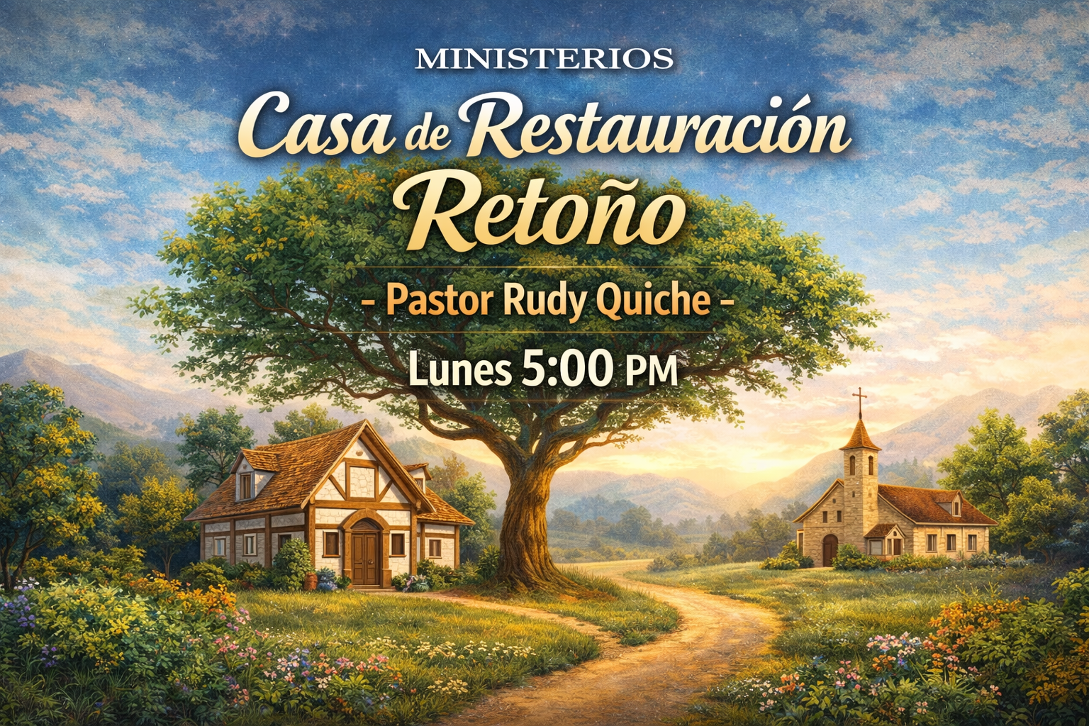 Ministerios Casa De Restauración Retoño - Pastor Rudy Quiche